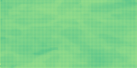 Turquoise pop art background with halftone polka dots in retro comic style, vector illustration template eps10