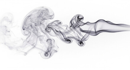 smoke on white