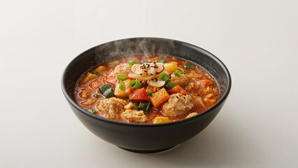 Traditional Korean Chicken Stew Dish