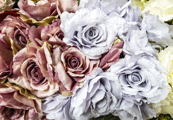 Bouquets of roses