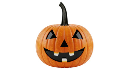 Isolated Halloween Pumpkin