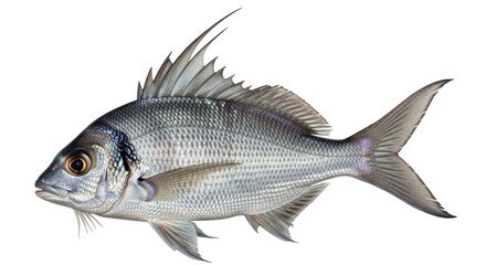 Isolated Silver Fish