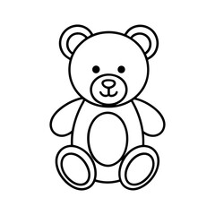 Obraz premium Cuddly Bear A heartwarming depiction of a beloved teddy bear, ready to bring comfort and joy. Perfect for children's content and projects.