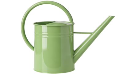 Isolated Green Watering Can