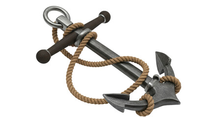 Isolated Anchor with Rope