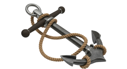 Isolated Anchor with Rope