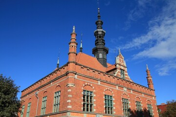 Fototapeta premium Old Town Hall in Gdansk, Poland