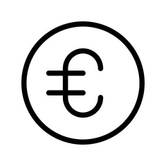 euro line icon