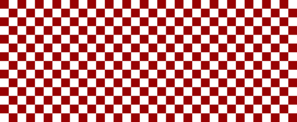 red and White Checkered Racing Flag Background Vector