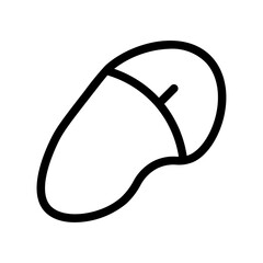 flashlight line icon