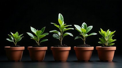 Obraz premium Miniature Ecosystem Photography