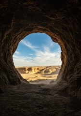 Cave Exit to Blue Sky