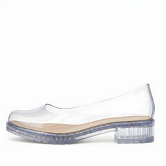 transparent shoe for women