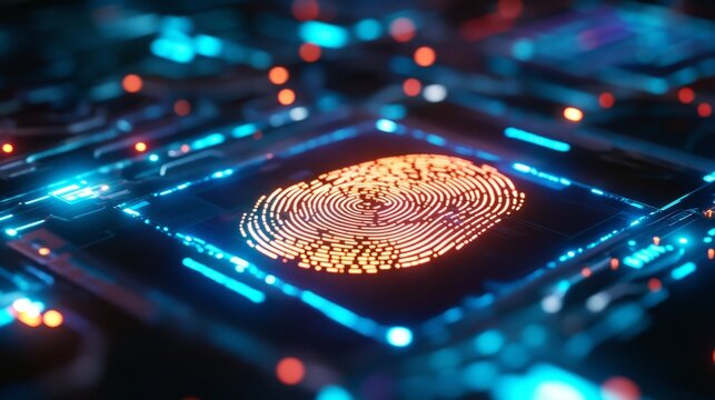 Digital Fingerprint Security Concept for Innovative Computer Systems and Cybersecurity Solutions