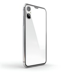 Clear phone case showing phone design
