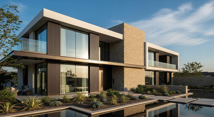 modern apartment house