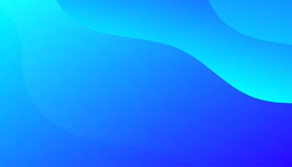 Abstract blue geometric background. Dynamic shapes composition. Dynamic sound wave. Design element. Vector illustration