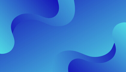 Abstract blue background. Modern simple blue geometric design. 