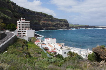 Meeresbucht von San Marcos bei Icod de los Vinos auf Teneriffa
