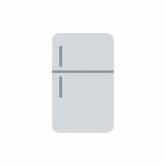  refrigerator, fridge, cold, kitchen, appliance, food storage, home, flat icon
