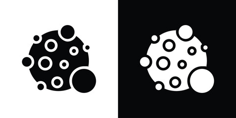 Fototapeta premium Cancer icon set Vector Design for mobile concept and web design.