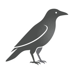 crow silhouette vector art