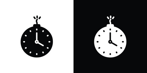 Deadline icon set Vector Design for mobile concept and web design. © iconic