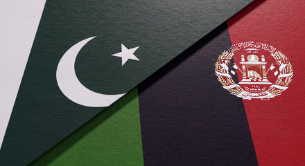 Pakistan and Afghanistan Flag Symbolizes International Relations and Political Diplomacy Fast Global