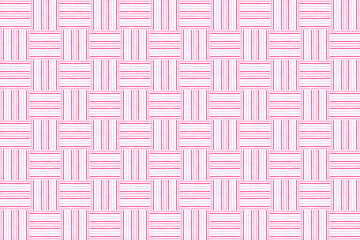 Seamless pattern of intertwining stripes drawn with dry pastel. Hand drawn geometric background.