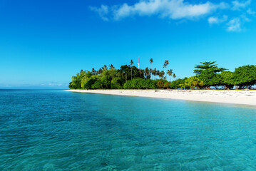 View of Sibuan island in Semporna Sabah Malaysia © cn0ra