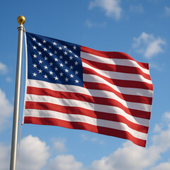 Obraz premium flag of usa