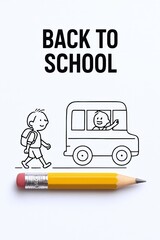 Back to School Photo-Illustration