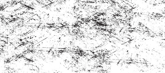 Dirty or dust film grain speck grit grunge overlay  Speckle grain dot white paper noise texture with distress effect vector illustration pattern background. 