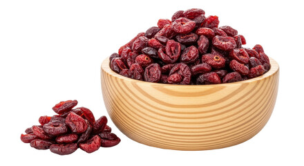 Isolated Cranberries