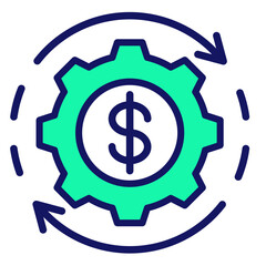 Business Restart  Icon Element For Design
