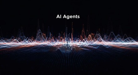 Agents visualizing the complex data streams of artificial intelligence