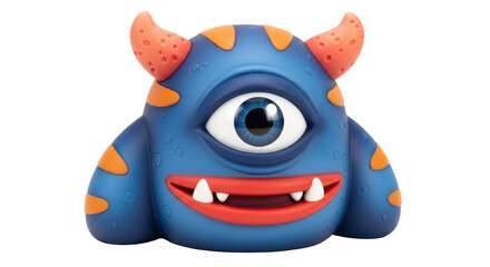 Isolated Cartoon Monster