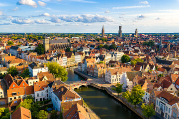 The Belgian Town of Bruges Brugge Brügge