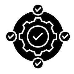Process Continuity  Icon Element For Design
