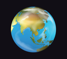 earth in space