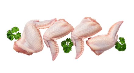 Isolated Chicken Wings