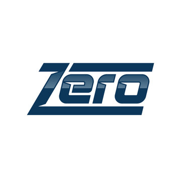 zero vector abstract logo modern style