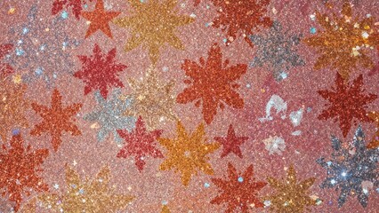 Bright and glossy abstract holiday design