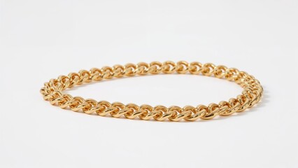 Long Necklace Featuring Yellow Gold Chain