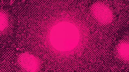 Monochrome Pointillism Design With Uneven