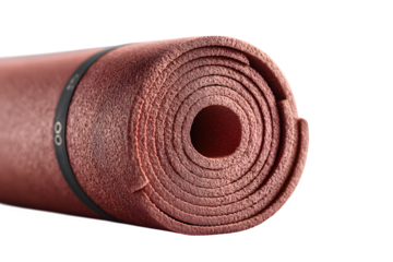 Blush tone crochet slippers for newborns with realistic detailing, styled on white background, isolated on transparent background