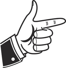 Hand showing thumbs up gesture vector illustration symbol of approval success and positivity