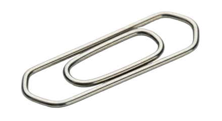 Isolated Paper Clip
