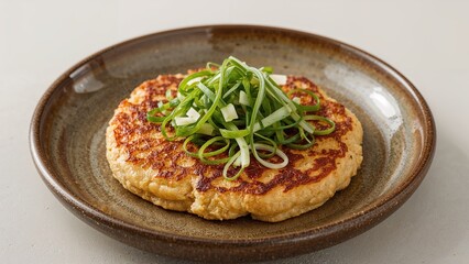 Easy Homemade Jeon with Fresh Scallions