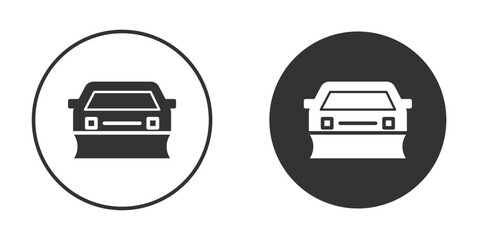 Obraz premium Snowplow icon clipart vector designs for graphic projects